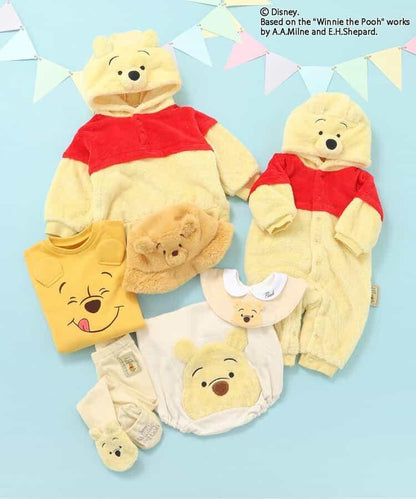 迪士尼角色/小熊維尼/腳尖圖案連褲襪