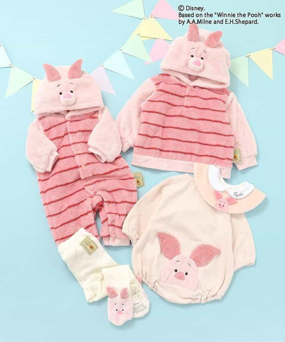 迪士尼角色/小熊維尼/腳尖圖案連褲襪