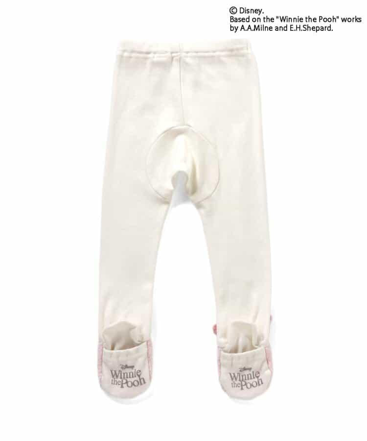 迪士尼角色/小熊維尼/腳尖圖案連褲襪