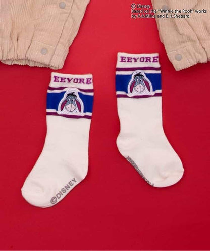 迪士尼角色 小熊維尼 嬰兒高筒襪