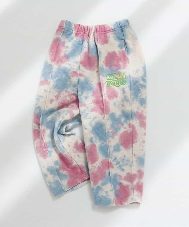 扎染針織長褲（可成套搭配） 十分褲