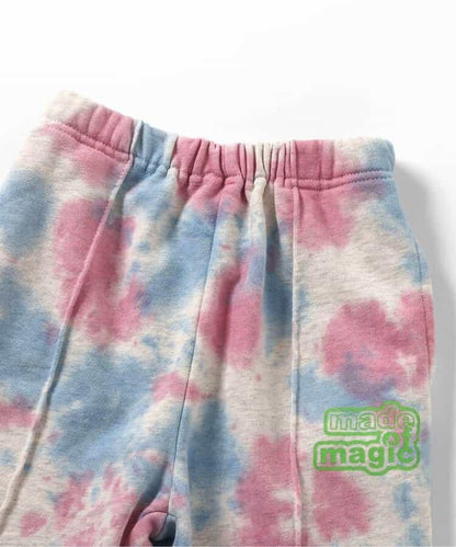 扎染針織長褲（可成套搭配） 十分褲