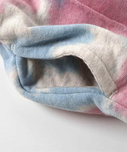 扎染針織長褲（可成套搭配） 十分褲