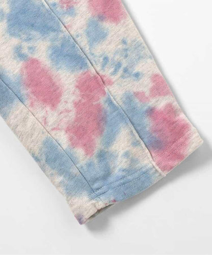 扎染針織長褲（可成套搭配） 十分褲