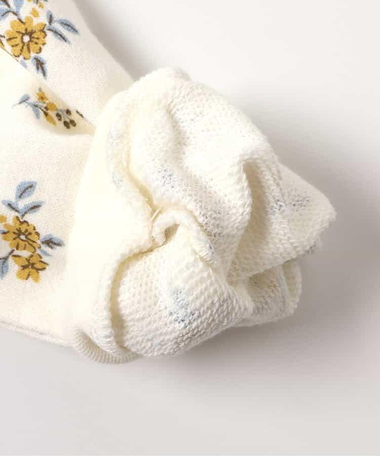 愛心花卉圖案衛衣家居服