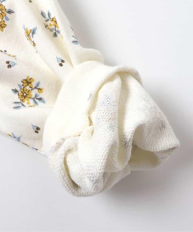 愛心花卉圖案衛衣家居服