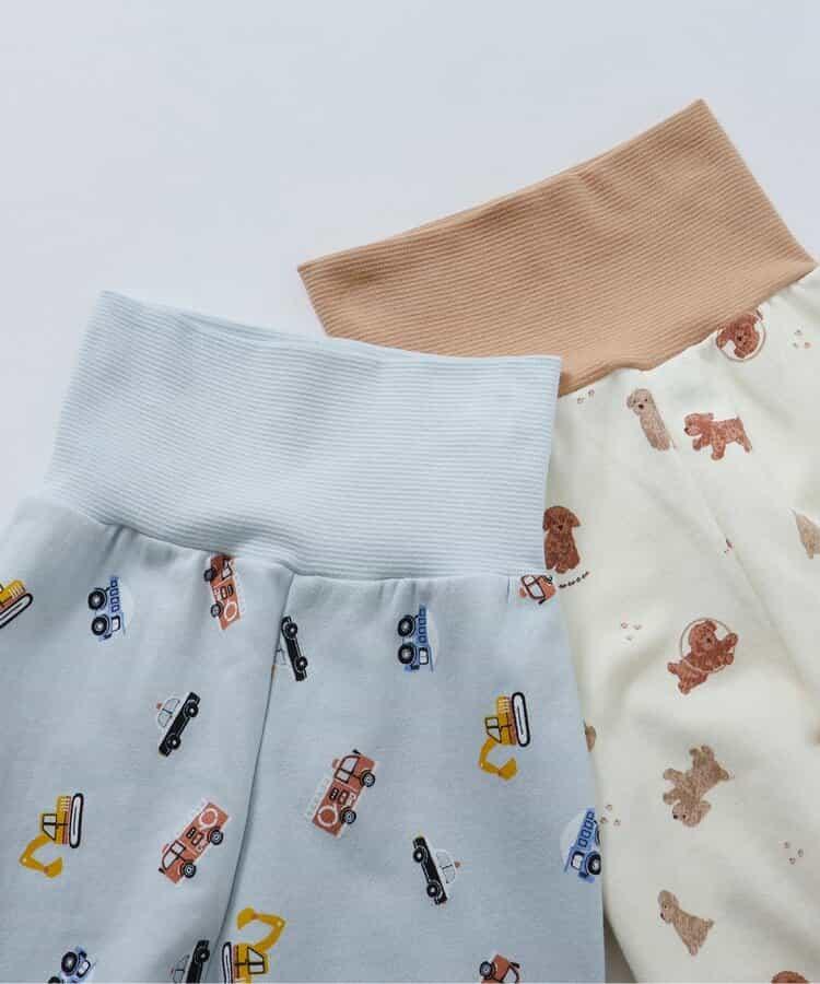 貴賓犬與汽車圖案衛衣睡衣