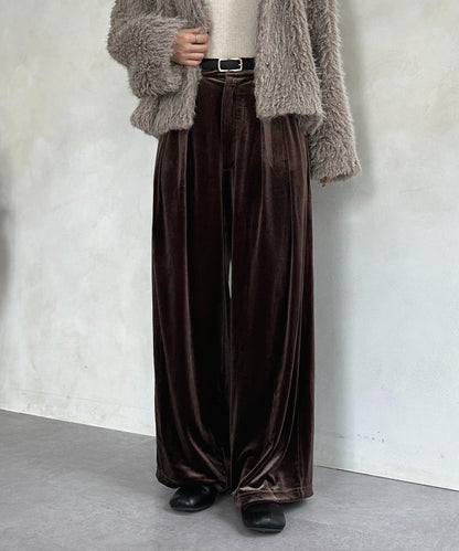 2褶燈芯絨長褲