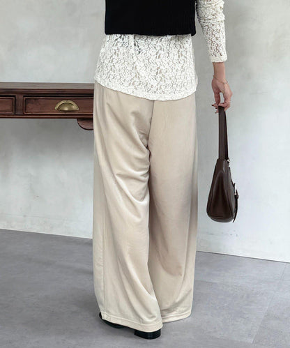 2褶燈芯絨長褲