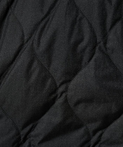 特別款可雙面穿羊羔絨拼接菱格無領羽絨服【限量】
