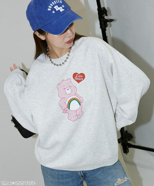 CareBears(TM)/ケアベア(TM) 正面印花圓領衛衣