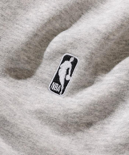 NBA球隊標誌貼布後背印花圓領衛衣