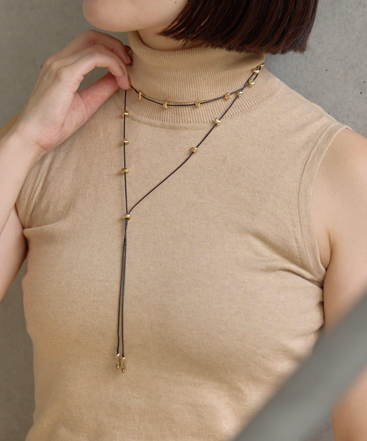 常規點綴繩鏈項鍊