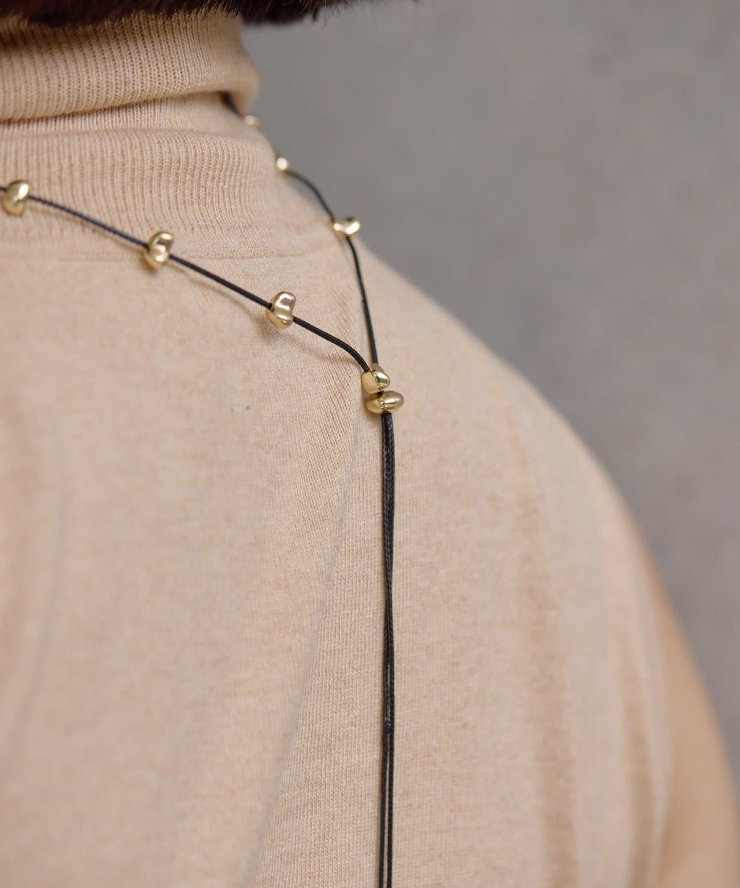 常規點綴繩鏈項鍊