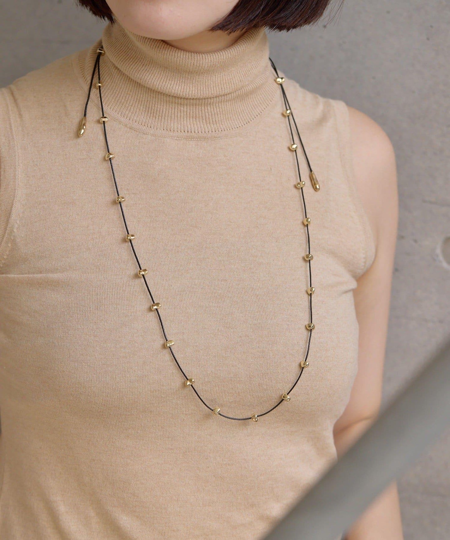 常規點綴繩鏈項鍊