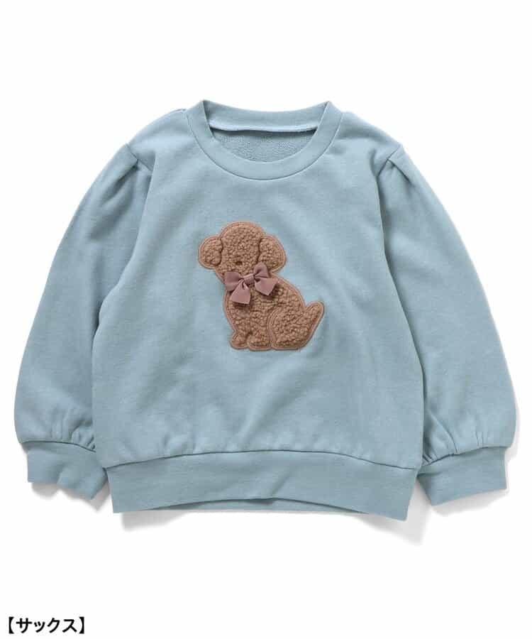 【リンク】柔軟絨毛圖案彈力衛衣家居服