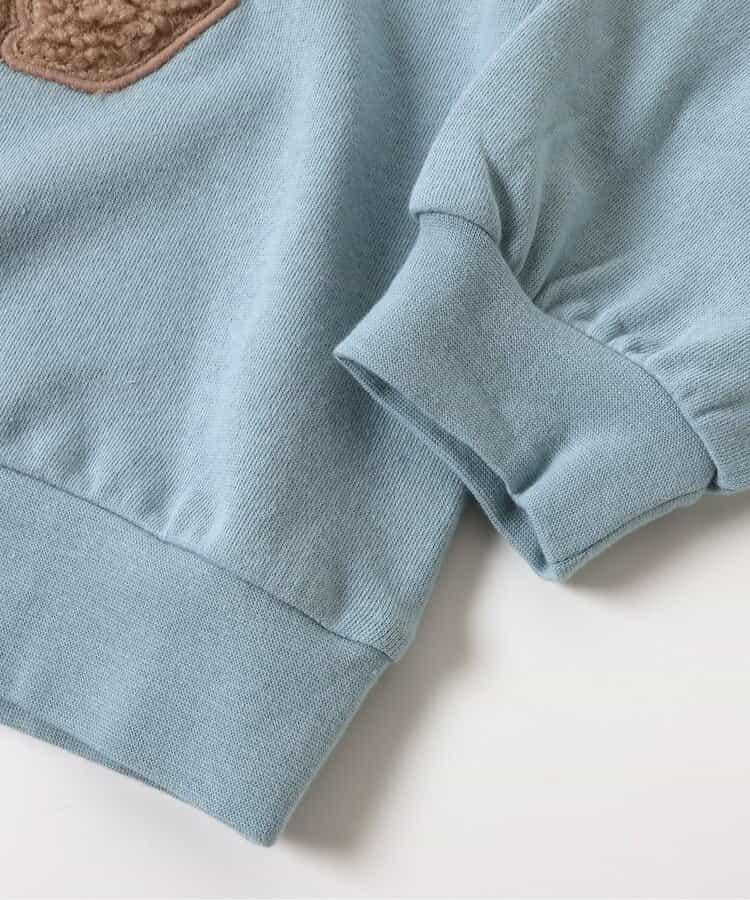 【リンク】柔軟絨毛圖案彈力衛衣家居服