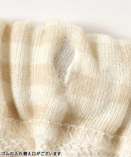 【リンク】柔軟絨毛圖案彈力衛衣家居服