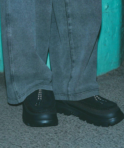 【SHAKA】拉鍊莫卡辛穆勒鞋 ZIP MOCCASIN MULE EX