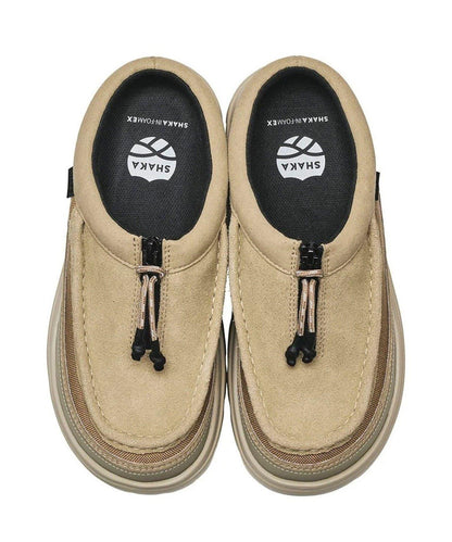 【SHAKA】拉鍊莫卡辛穆勒鞋 ZIP MOCCASIN MULE EX