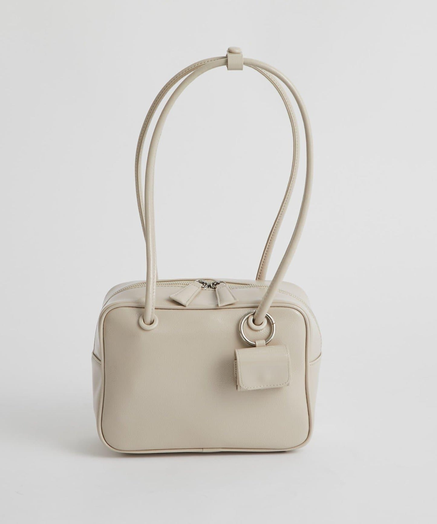 【cache cache】漆皮中號波士頓包