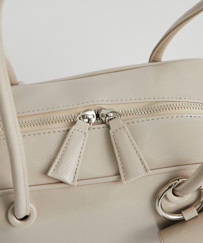 【cache cache】漆皮中號波士頓包