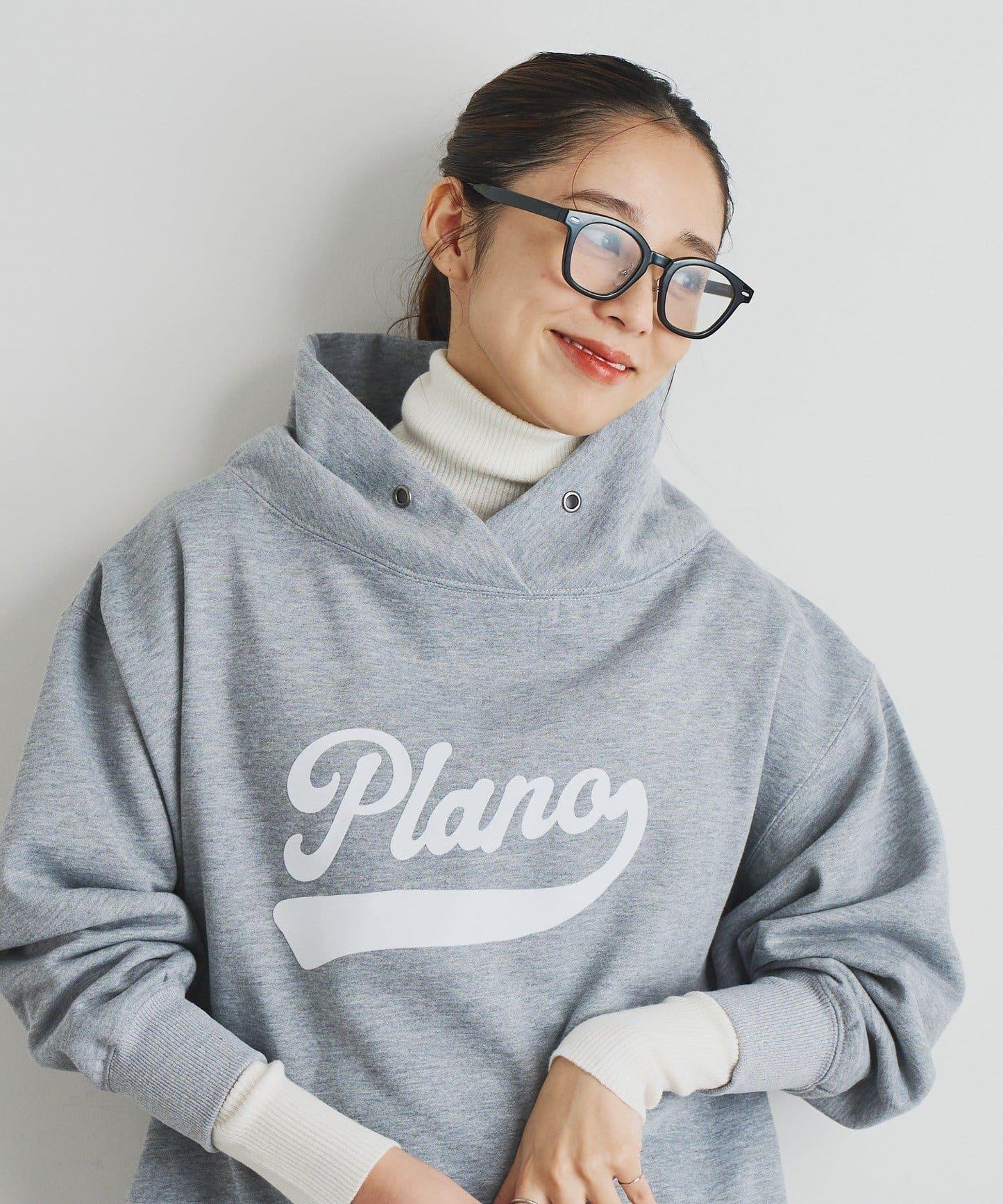 日常百搭羅紋高領衫