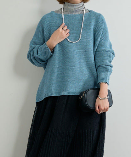 日常百搭羅紋高領衫