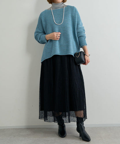 日常百搭羅紋高領衫