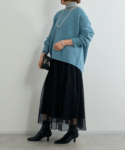 日常百搭羅紋高領衫