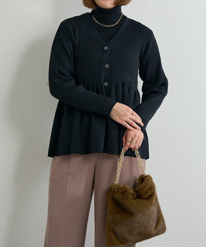 日常百搭羅紋高領衫