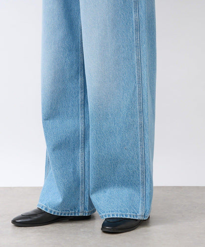 【MONN.:.(モン)】寬鬆工裝牛仔褲