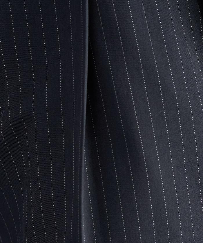 褶皺直筒褲（西裝褲）