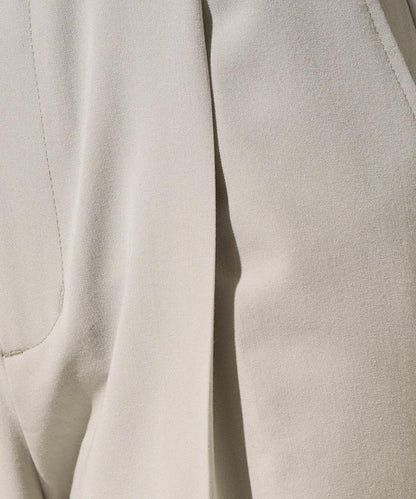 褶皺直筒褲（西裝褲）