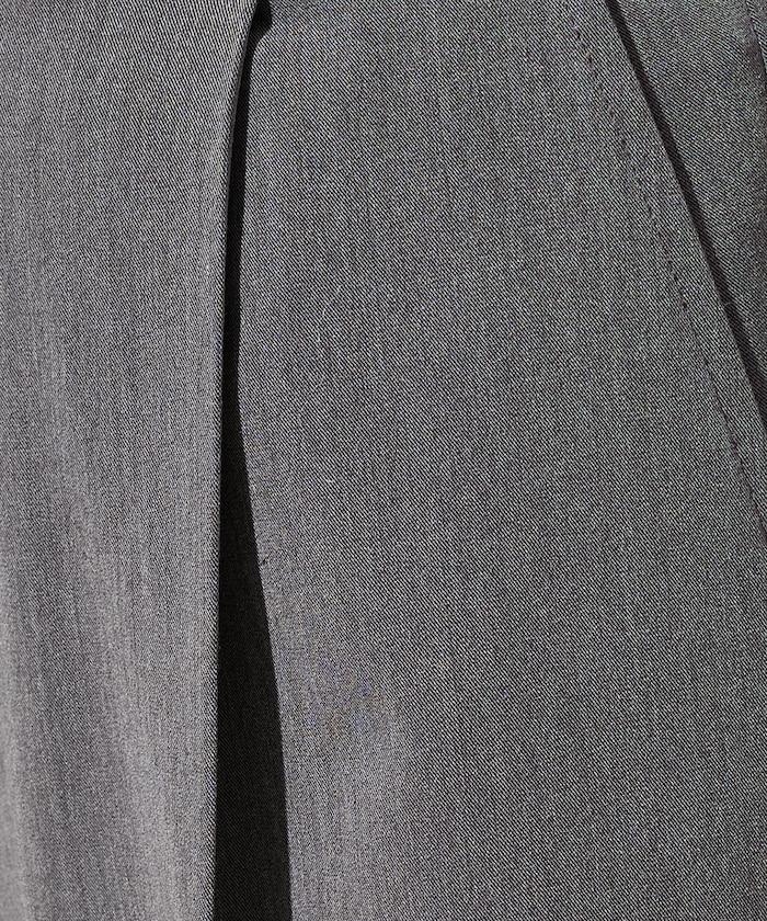 褶皺直筒褲（西裝褲）