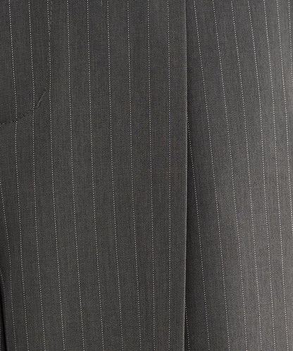 褶皺直筒褲（西裝褲）