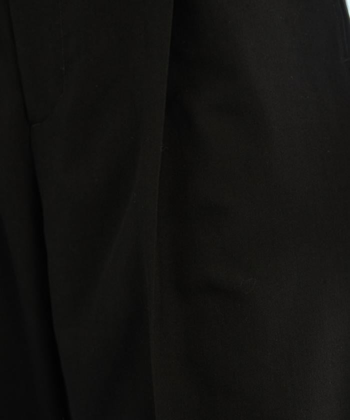 褶皺直筒褲（西裝褲）