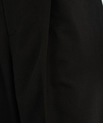 褶皺直筒褲（西裝褲）