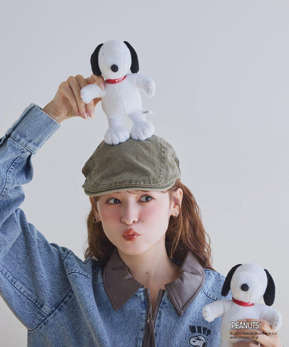 【《PEANUTS》聯名】史努比刺繡棒球夾克