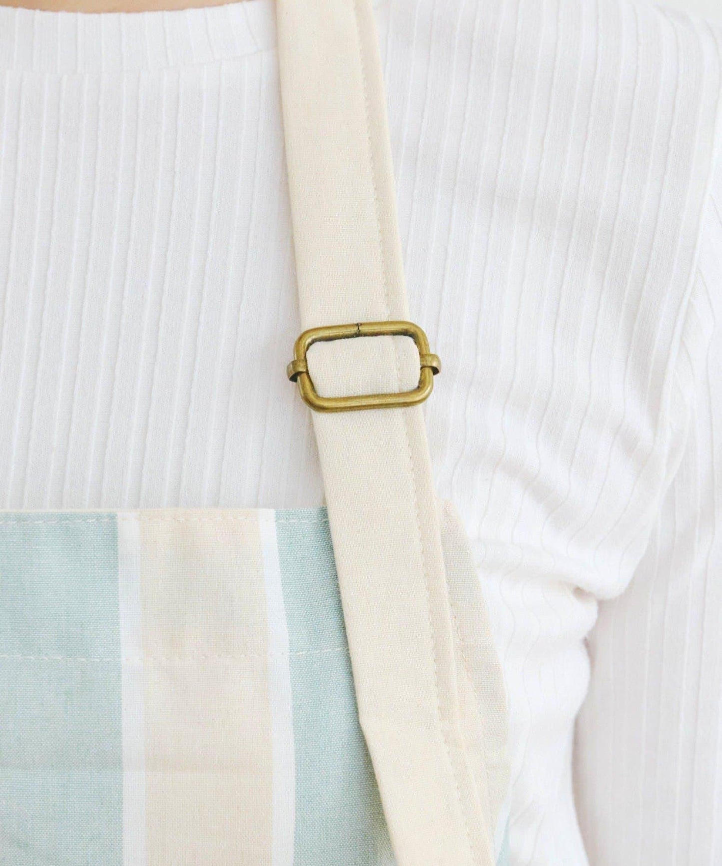 ダブルストライプエプロン