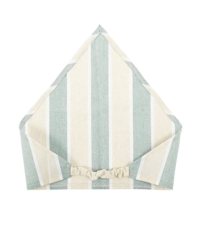 ダブルストライプキッズエプロン&三角巾セット