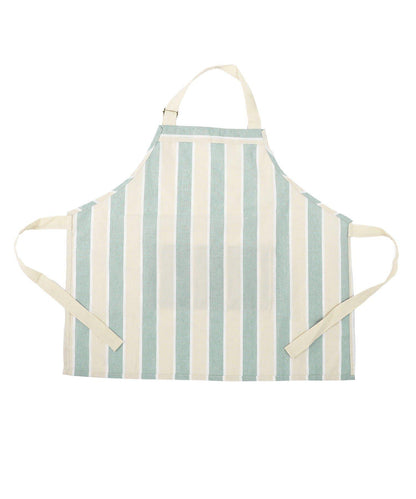 ダブルストライプキッズエプロン&三角巾セット
