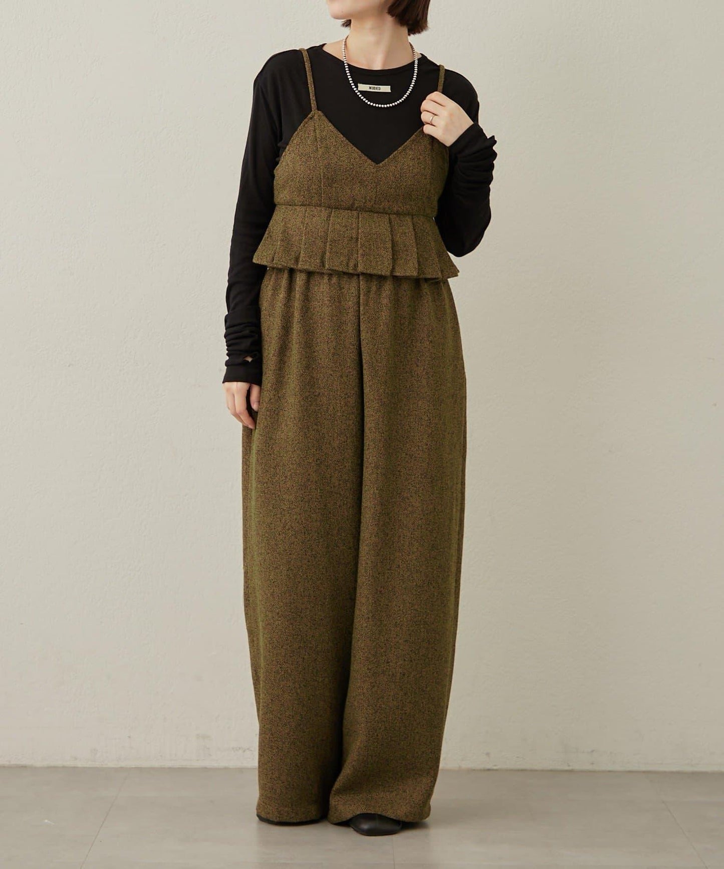 【可搭配套裝穿著◎】粗花呢休閒褲