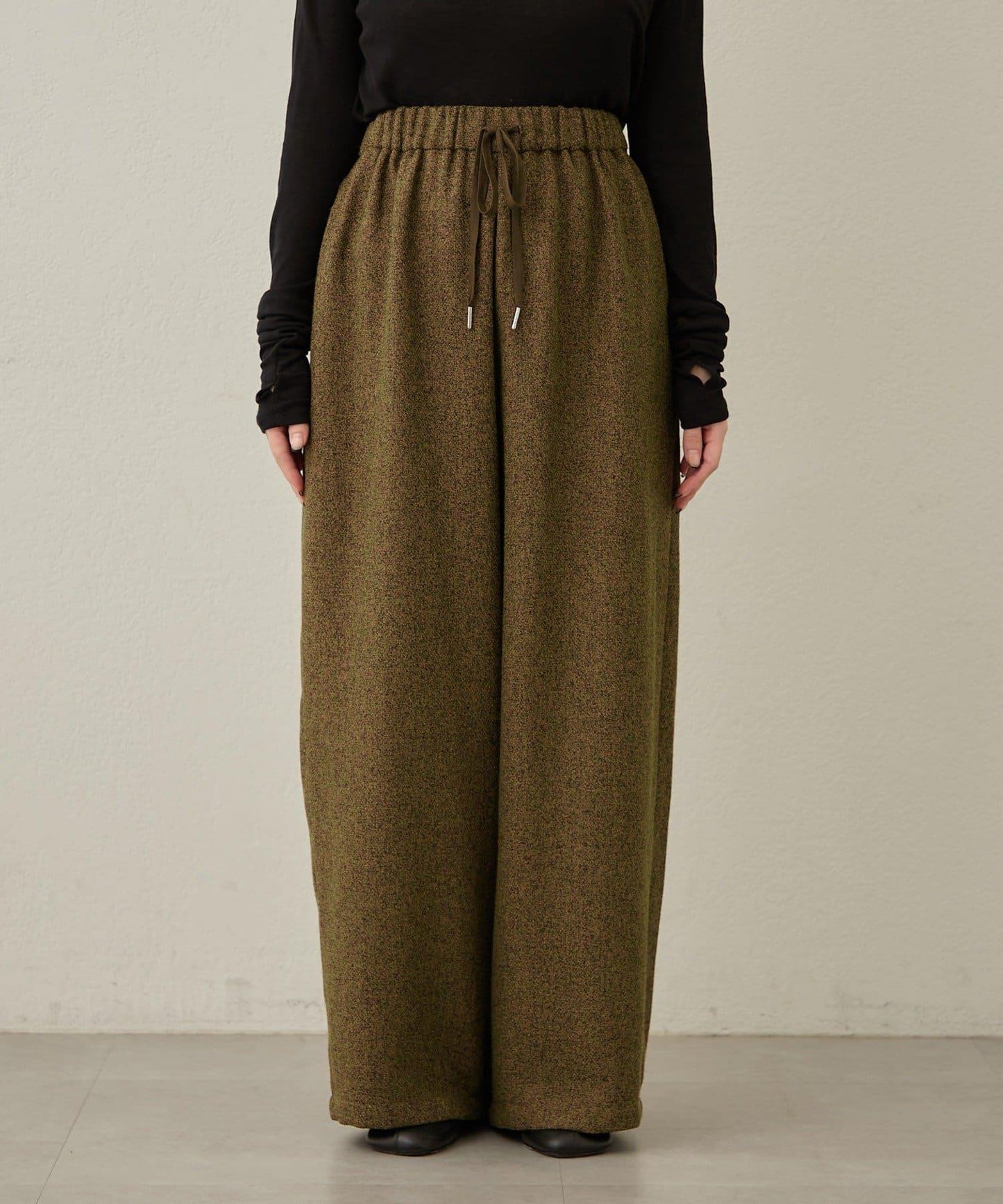 【可搭配套裝穿著◎】粗花呢休閒褲