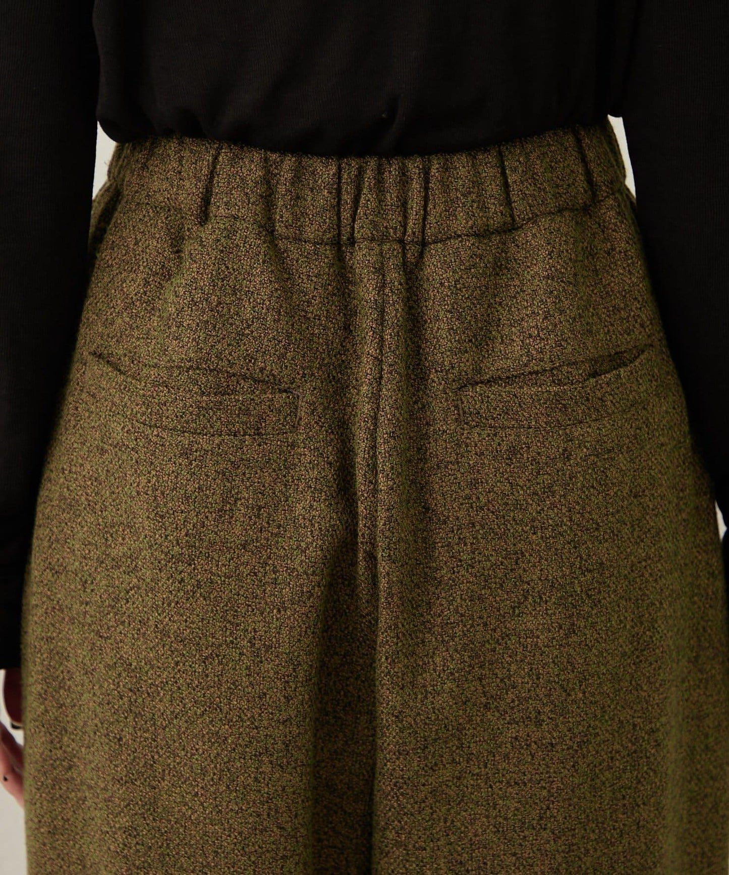 【可搭配套裝穿著◎】粗花呢休閒褲