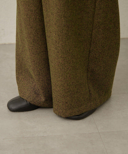 【可搭配套裝穿著◎】粗花呢休閒褲