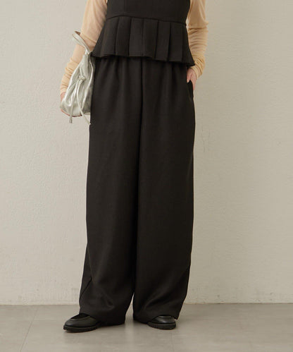 【可搭配套裝穿著◎】粗花呢休閒褲