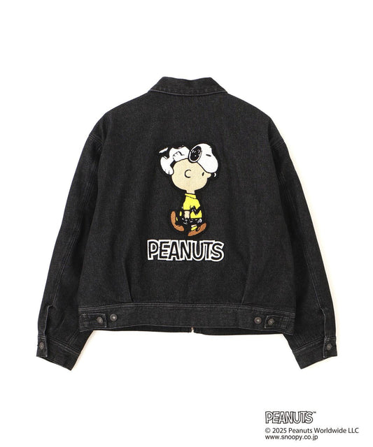 《AVIREX × 《PEANUTS》牛仔工裝夾克 / 牛仔工裝夾克 / 史努比 / AVIREX