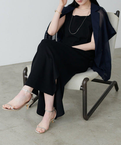 【LARUTA】前後兩穿寬鬆開叉連衣裙