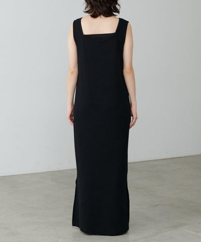 【LARUTA】前後兩穿寬鬆開叉連衣裙